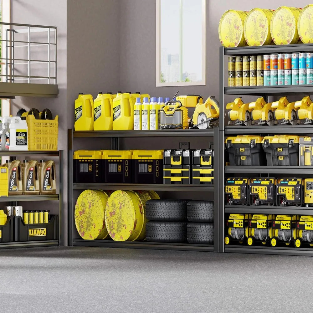 50" W x 84" H , 6 Tier Heavy Duty Garage Shelving