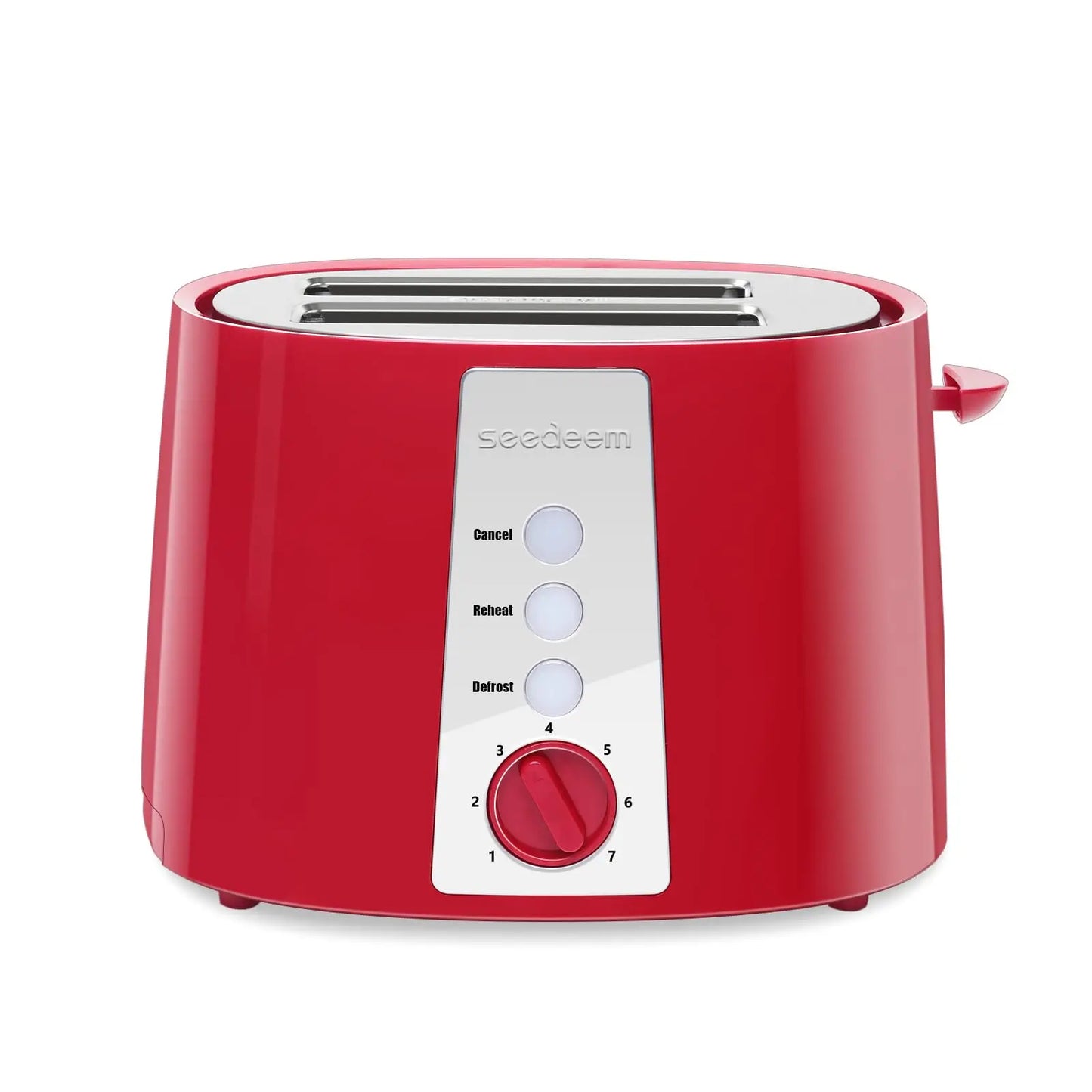 Toaster 2 Slice, 7 Shade Settings, 3 Basic Function, Extra Wide Slots for Waffle or Bagel, Removable Crumb Tray, 750W