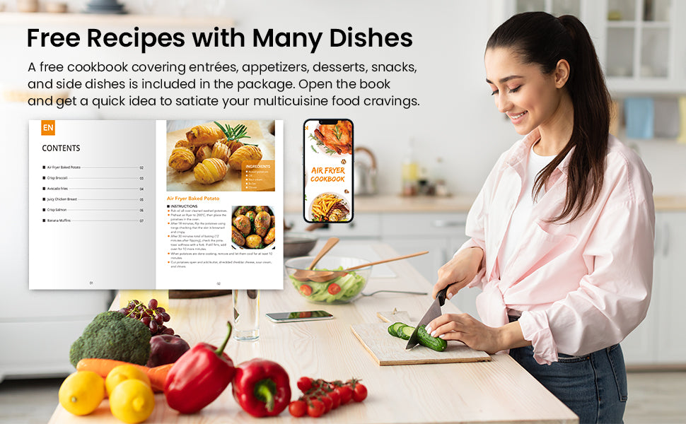 5 Quart Digital Display Air Fryer