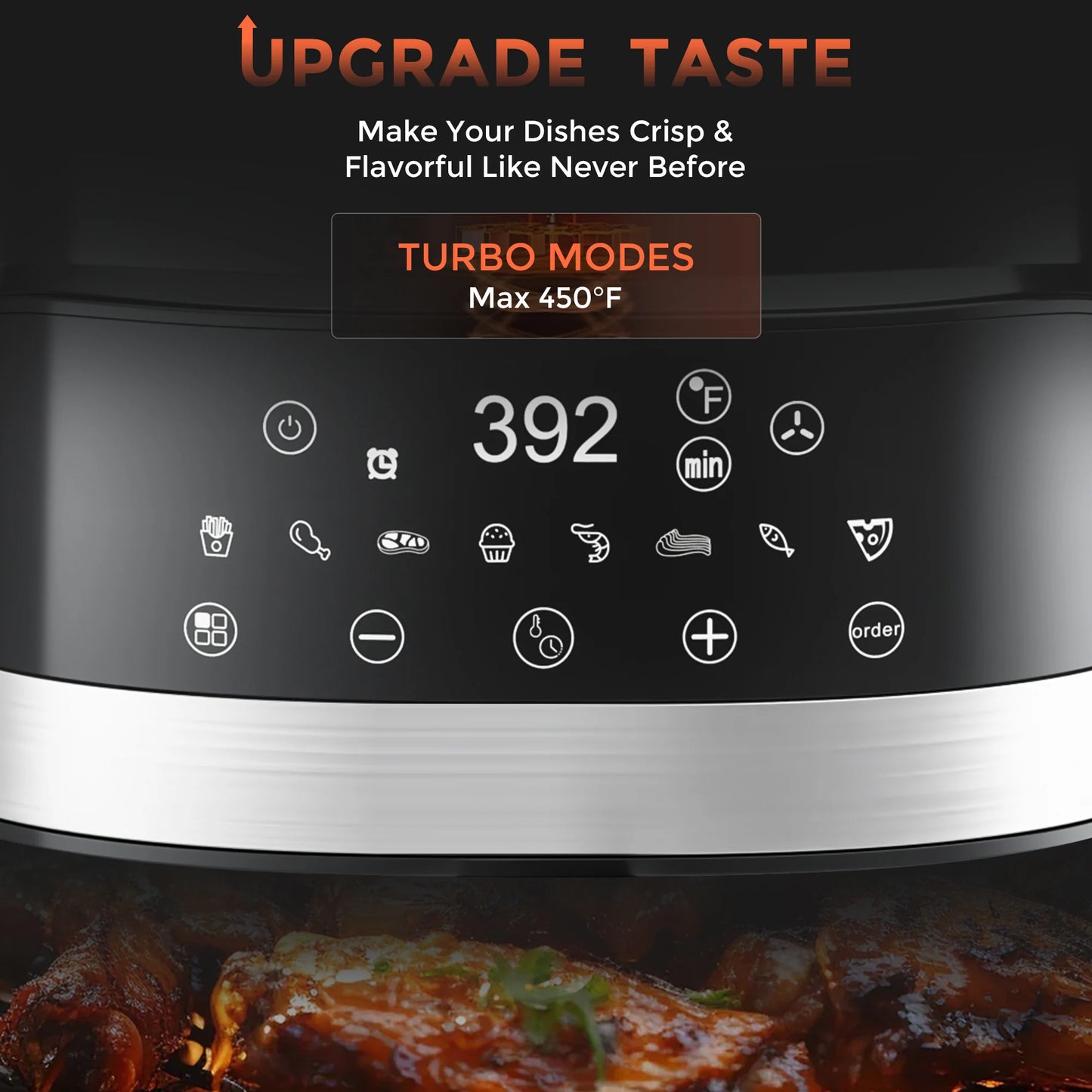 Sejoy Air fryer 8-in-1,6L