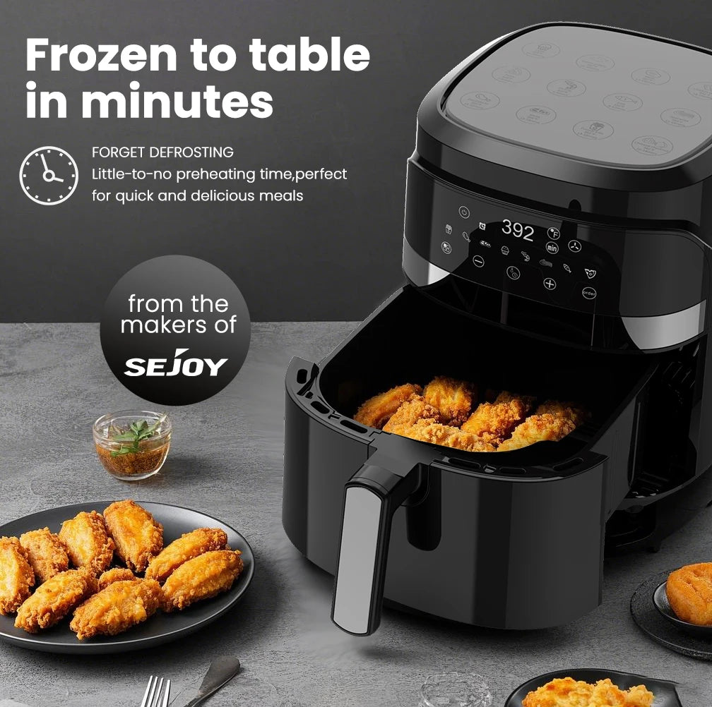 Sejoy Air fryer 8-in-1,6L