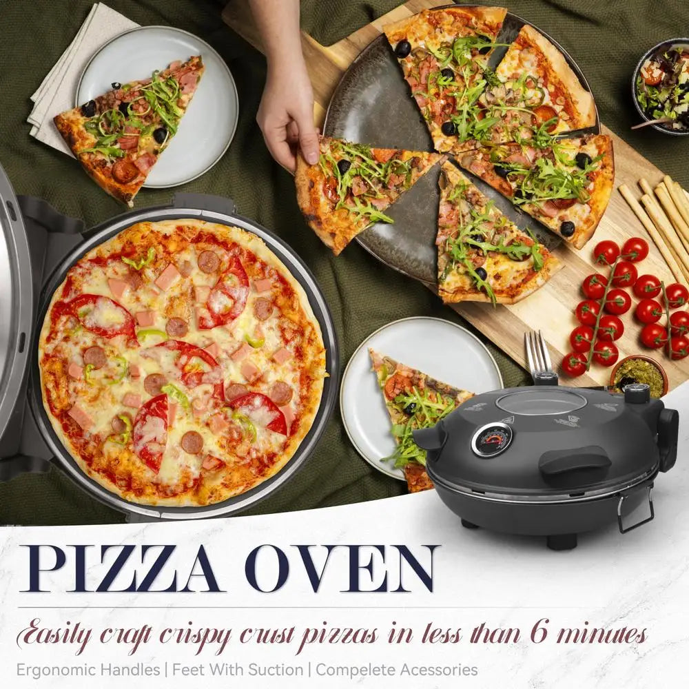 12 Inch Indoor Electric Pizza Oven
